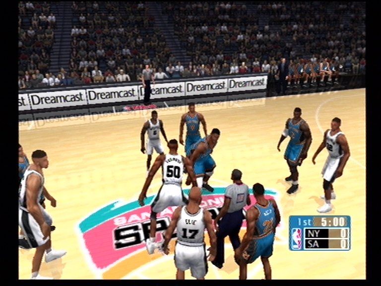 NBA 2K screenshot 4 for Sega Dreamcast